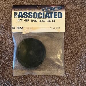 Team Associated 87T‎ 48P Spur Gear B4/T4 RC Car Part No. 9654 New